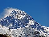 Gokyo 6 Knobby View 5 Everest Close Up Everest close up from Knobby View north of Gokyo.
